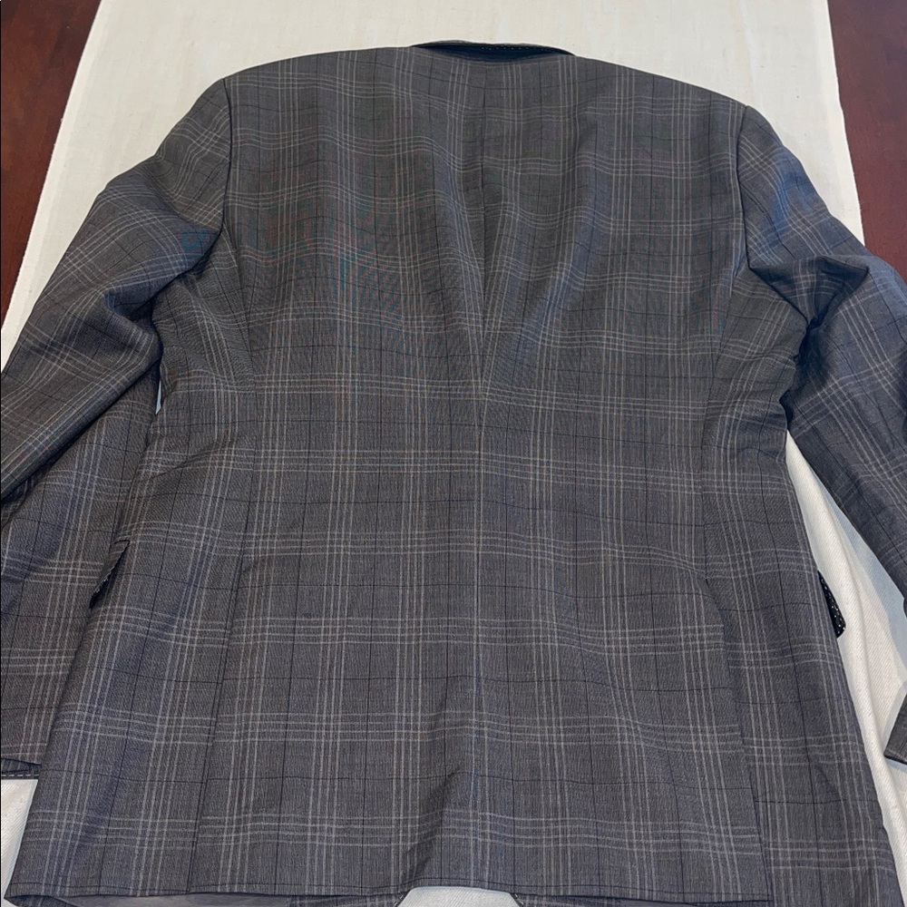 1304101 Hugo Boss Checkered Blazer HUDSON1 / Gander ret.400-500 SILK WOOL BLEND - Picture 12 of 14